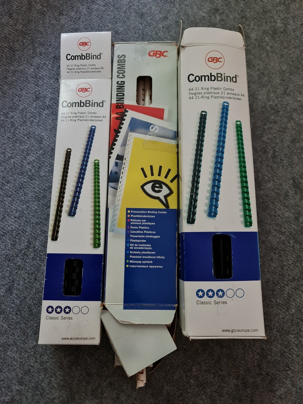 GBC CombBind A4 Plastic Bindruggen, Ophalen of Verzenden, Zo goed als nieuw