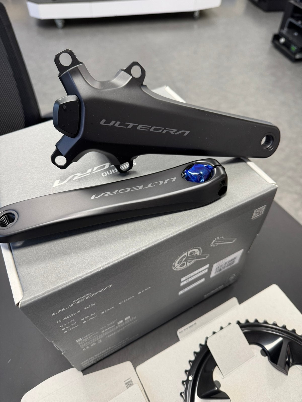 Shimano Ultegra Powermeter crank 172,5 mm, Fietsen en Brommers, Fietsonderdelen, Ophalen of Verzenden, Zo goed als nieuw