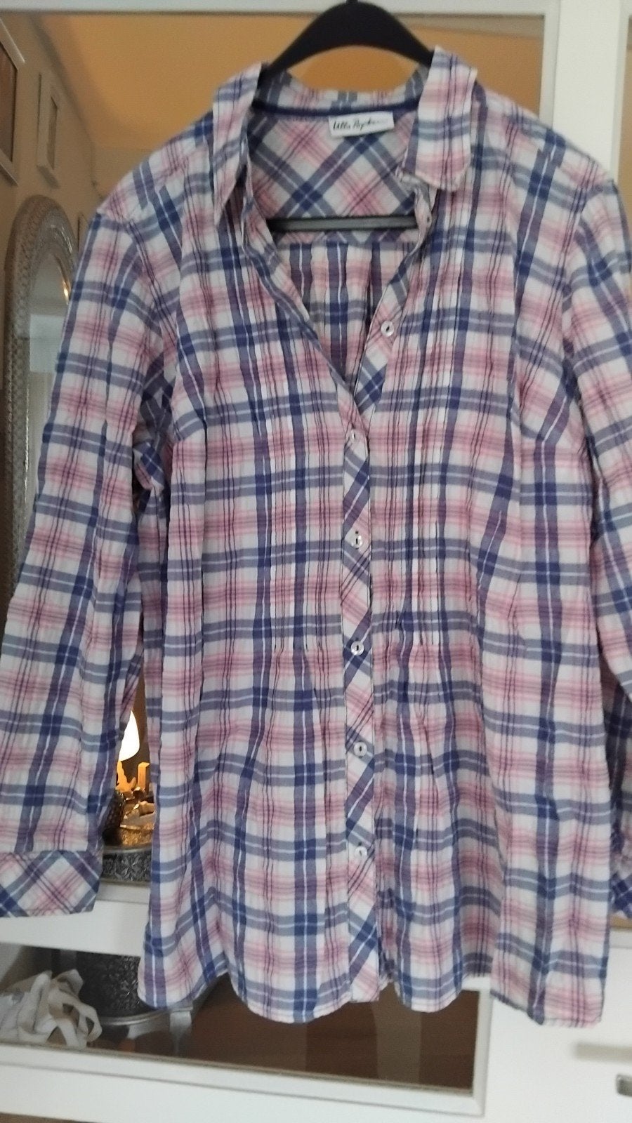 Hele leuke vrolijke blouse Ulla Popkens 46-48, Meerkleurig, Maat 46/48 (XL) of groter, Ulla Popken, Ophalen of Verzenden