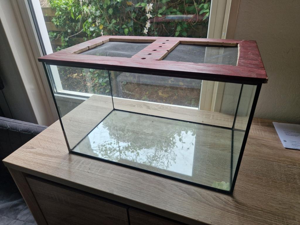 Terrarium 30x30x50, Dieren en Toebehoren, Reptielen en Amfibieën | Toebehoren, Ophalen