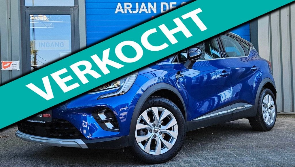 Renault Captur 1.3 TCe 130 Intens Navi Clima Camera Keyless, Auto's, Renault, Voorwielaandrijving, Gebruikt, 4 cilinders, Blauw