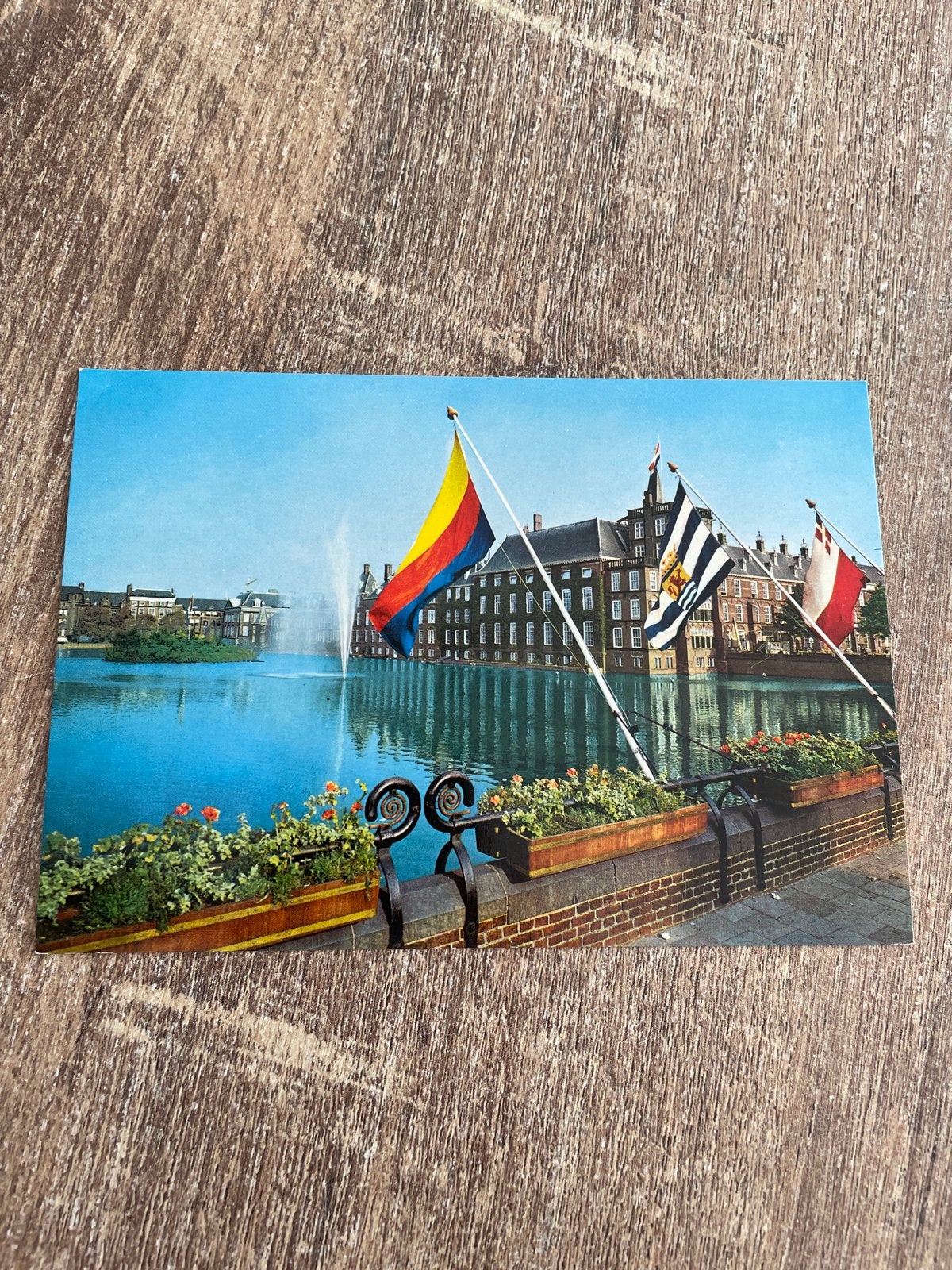 Oude ansichtkaart Binnenhof Den Haag - Zeldzaam!, Verzamelen, Ophalen of Verzenden, 1960 tot 1980, Ongelopen, Zuid-Holland