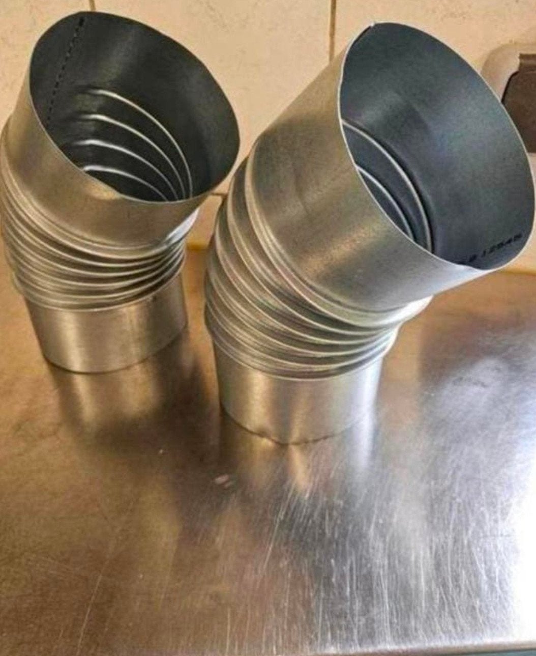 Zinken bochten voor afvoer of dakgoot, Ophalen of Verzenden, Minder dan 2 meter, 80 mm of meer