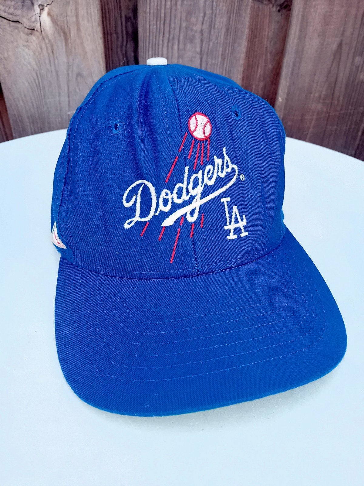 Vintage MLB LA Dodgers Eurocap Pet - Blauw, Kleding | Heren, Hoeden en Petten, Eurocap, Pet, Gedragen, One size fits all