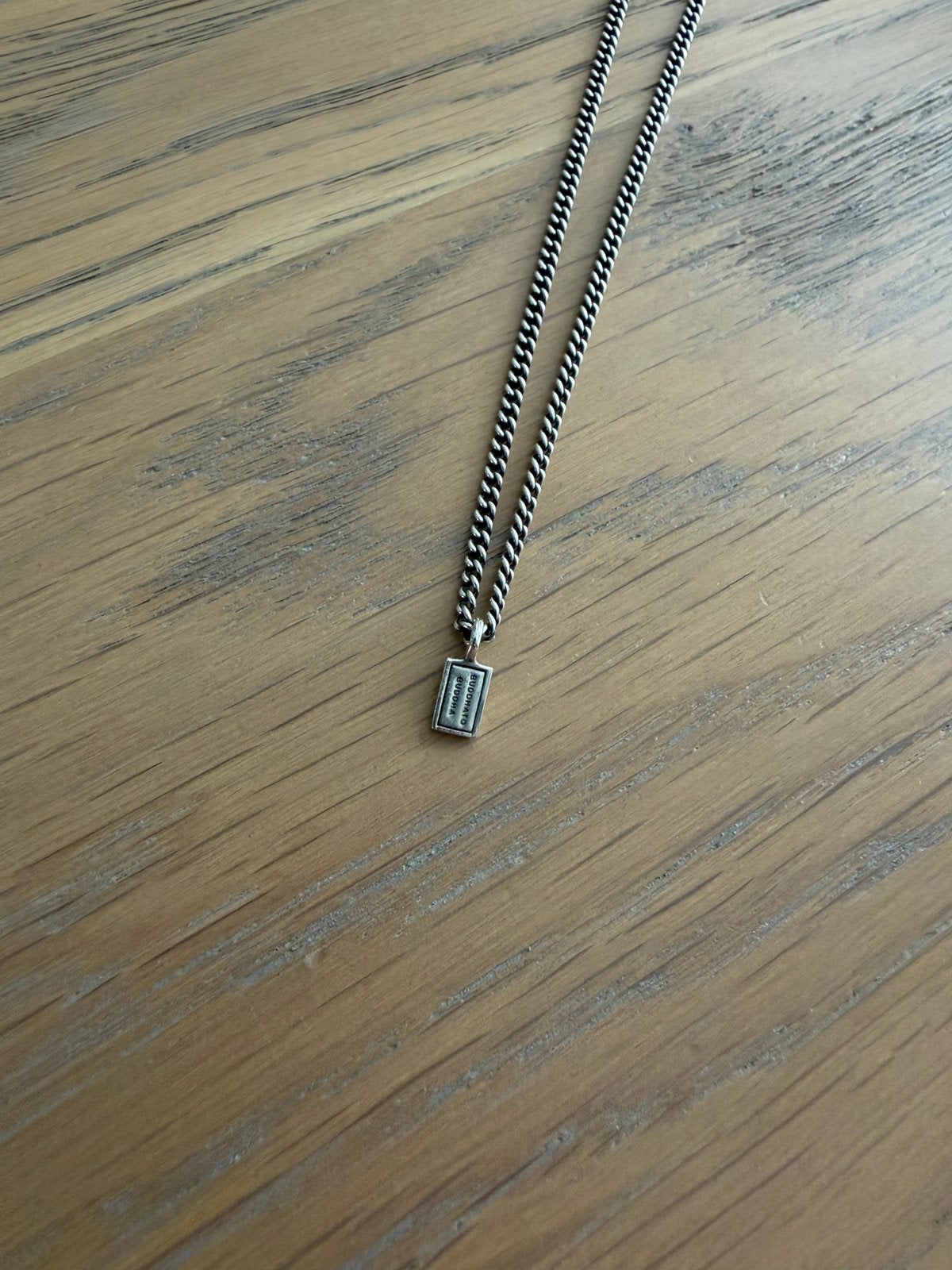 Buddha to buddha essential necklace, Ophalen, Zo goed als nieuw, Zilver