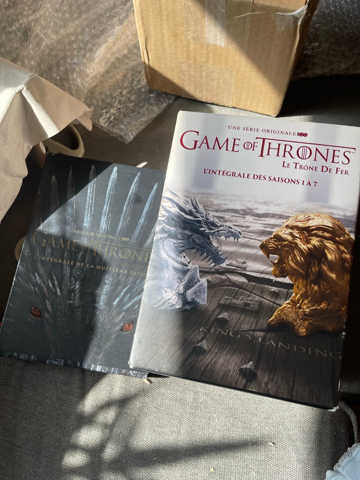 Game of Thrones DVD Boxset Seizoen 1-8 (Frans), Cd's en Dvd's, Dvd's | Tv en Series, Vanaf 16 jaar, Ophalen of Verzenden, Zo goed als nieuw