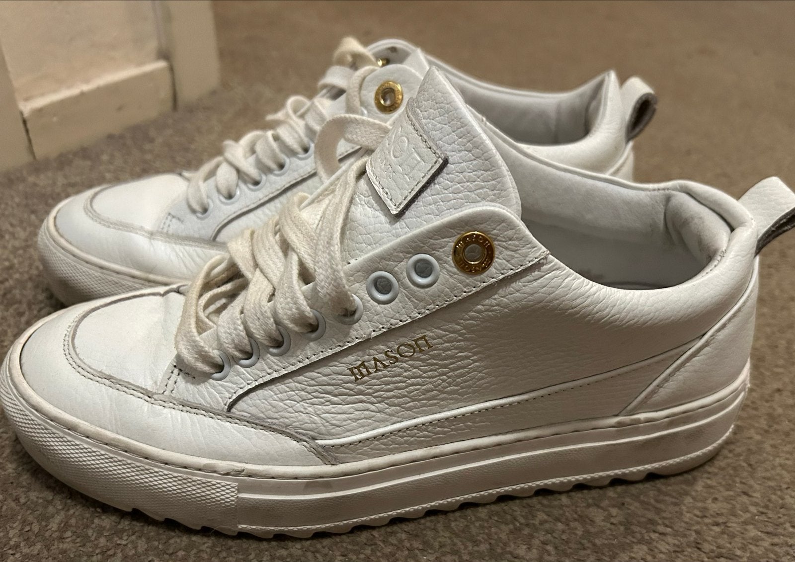 Mason Garments dames, Kleding | Dames, Schoenen, Wit, Ophalen of Verzenden, Sneakers of Gympen, Zo goed als nieuw