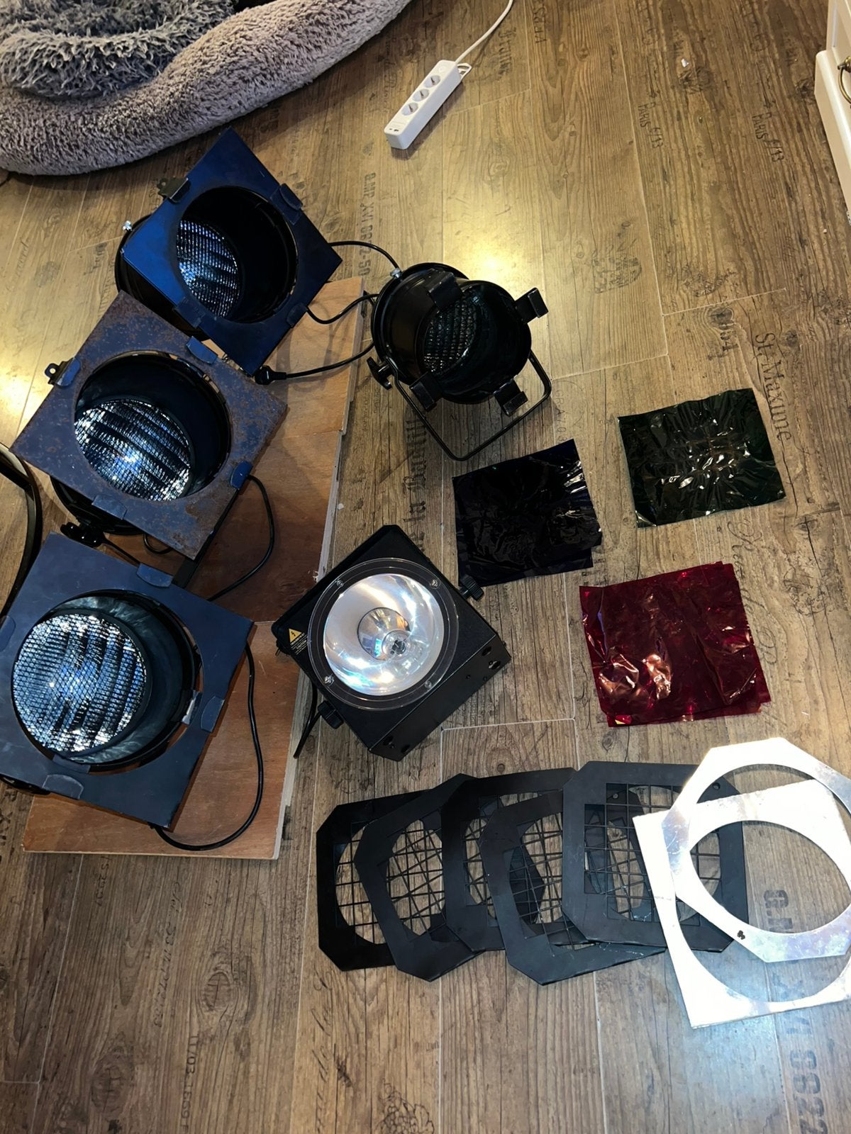 Showtec PAR64 + Eurolite Power Strobe 500, Ophalen, Gebruikt