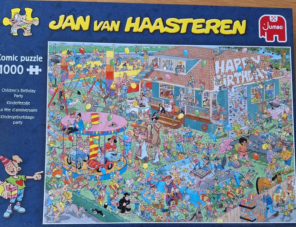 Puzzel Jan van Haasteren, Ophalen, 500 t/m 1500 stukjes, Zo goed als nieuw