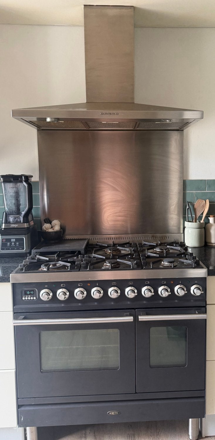 Boretti Fornuis met 2 Ovens en 6 pitjes vrijstaand, Ophalen, 60 cm of meer, Zo goed als nieuw, Gas
