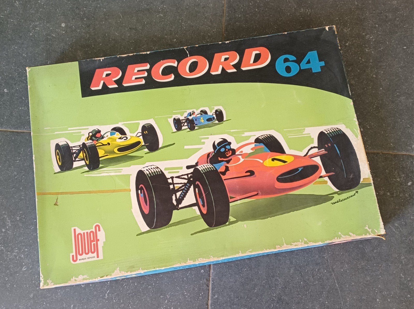 Jouef Record 64 Racebaan & 5 extra baandelen voor € 40, Ophalen, Elektrisch, Overige merken