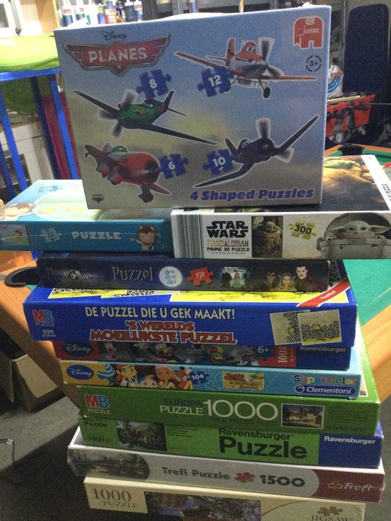 Puzzels, Ophalen, Meer dan 50 stukjes, Zo goed als nieuw