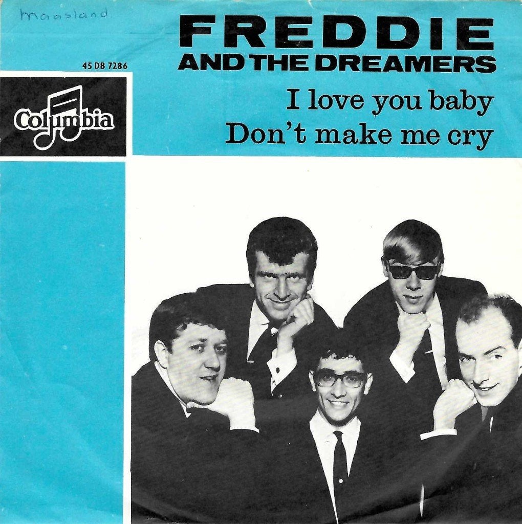 Freddie and the Dreamers - I Love You Baby - NL persing, Gebruikt, 7 inch, Pop, Overige typen