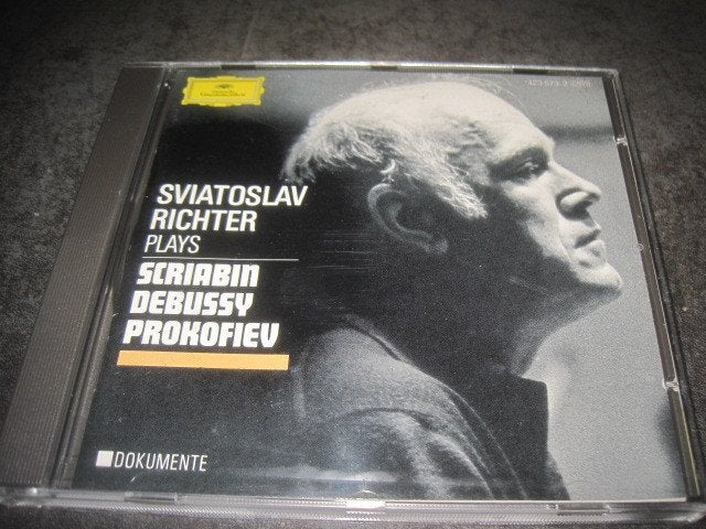 Sviatoslav Richter piano Scriabin Debussy Prokofiev op DGG, Ophalen of Verzenden, Classicisme, Zo goed als nieuw, Kamermuziek