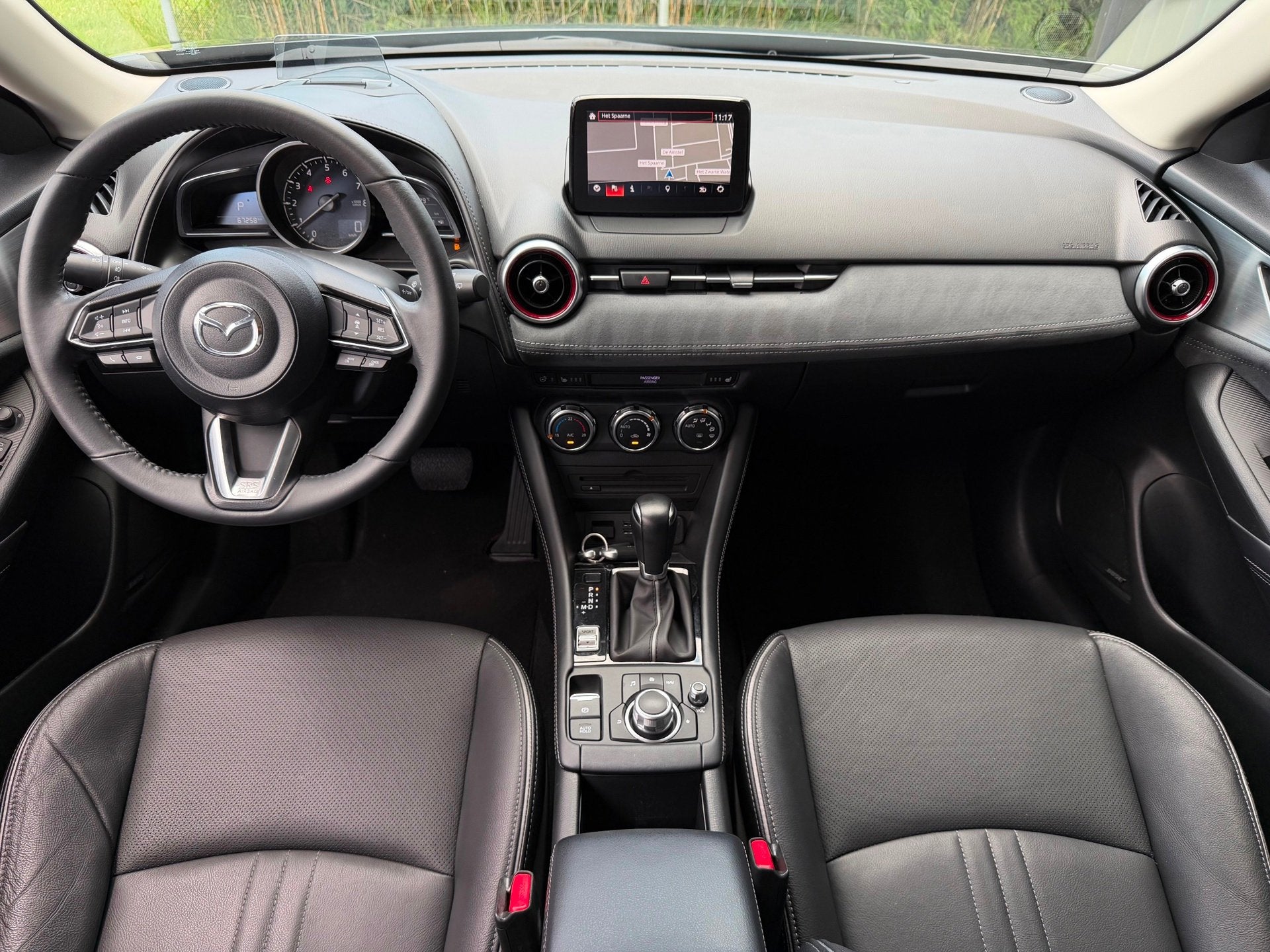 Mazda CX-3 2.0 SkyActiv-G 121 Signature Automaat ACC Bose Ca, Auto's, Mazda, Zwart, 4 cilinders, Adaptive Cruise Control, SUV of Terreinwagen
