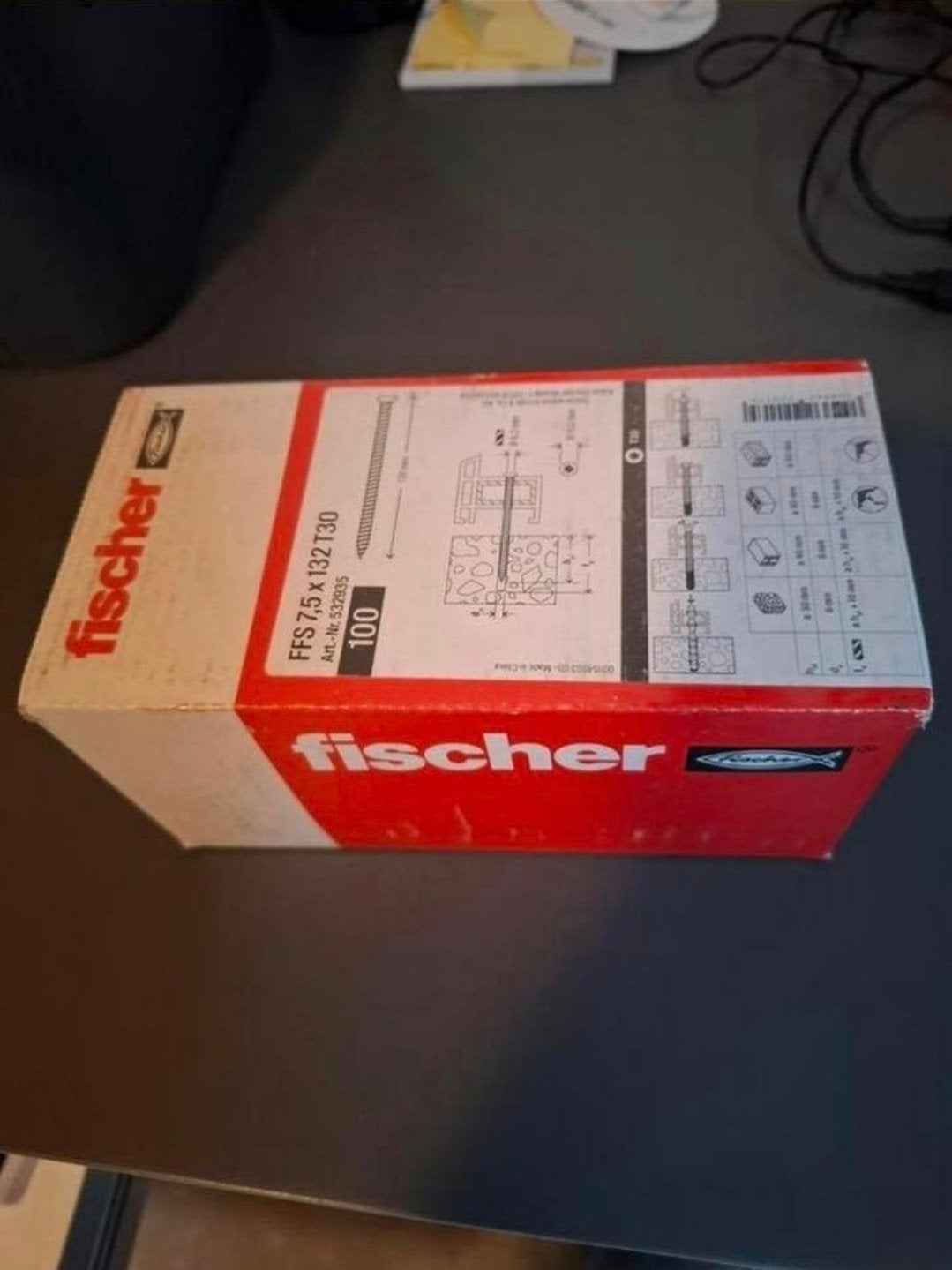 Fischer Kozijnschroeven FFS 7.5x132 T30 - 500 stuks, Ophalen of Verzenden