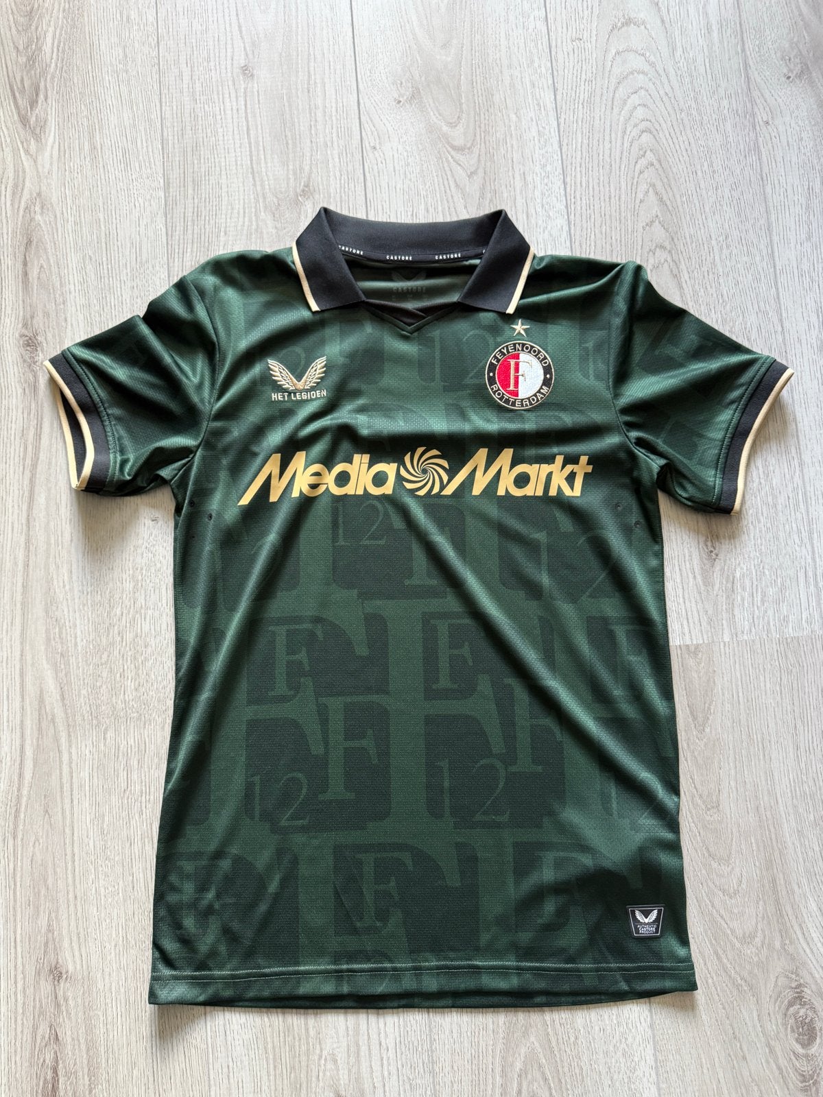 Feyenoord 12th Man Thuisshirt 2025/2026 - Maat XS, Verzenden, Nieuw, Overige maten, Groen