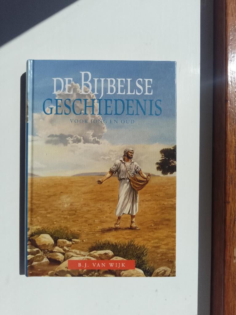 De Bijbelse geschiedenis - B.J. van Wijk, Christendom | Protestants, Ophalen of Verzenden, Zo goed als nieuw, B.J. van Wijk