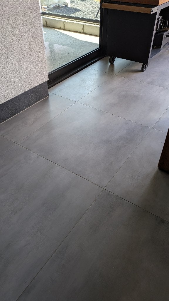 Tegels Casalgrande Steeltech Grigio, 90x90cm - 116m2 (Nieuw), Doe-het-zelf en Verbouw, Ophalen, 60 cm of meer, Nieuw, 10 m² of meer