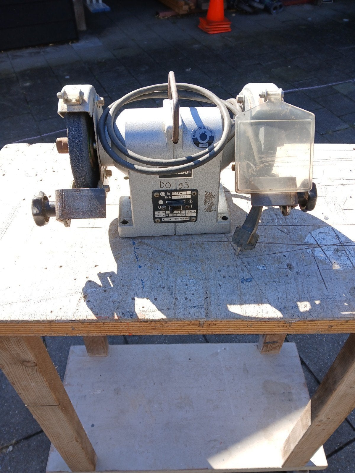 Metabo slijpmachine, Ophalen, Gebruikt, Minder dan 700 watt, Werkbankslijpmachine