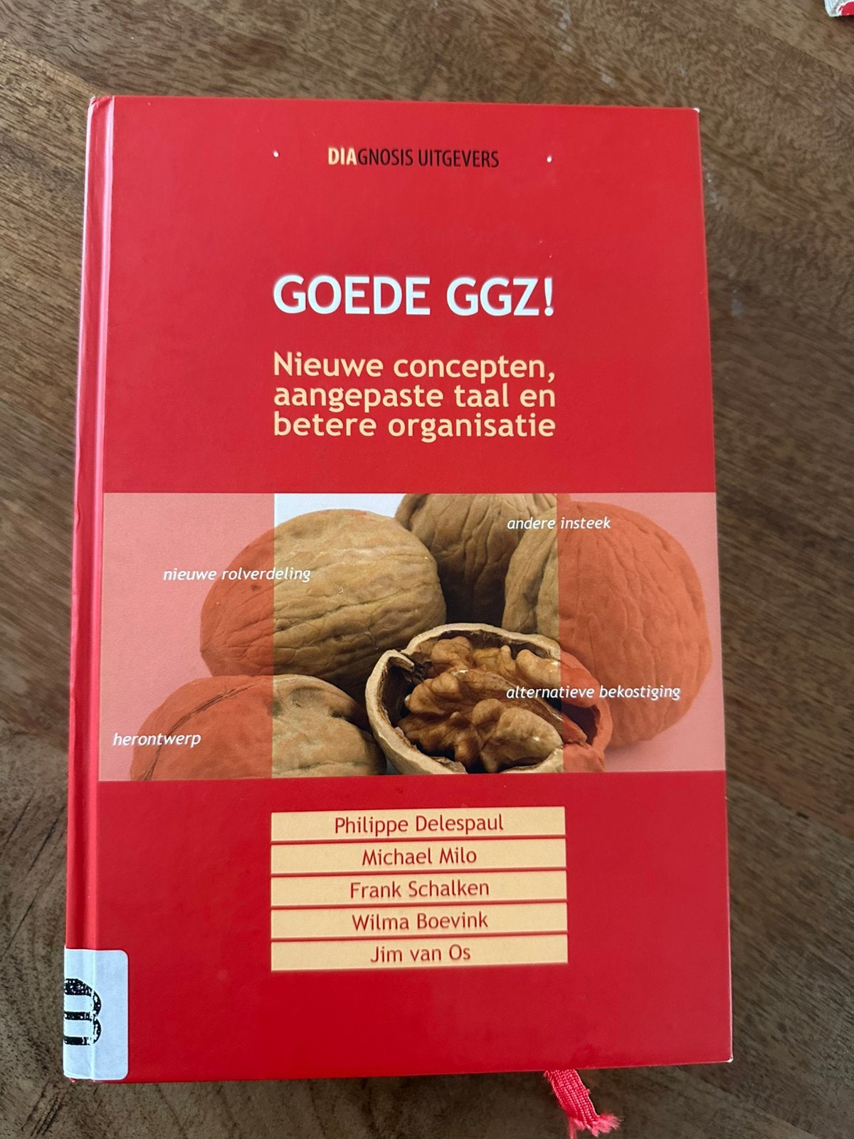 Goede GGZ! Boek, Ophalen of Verzenden, Beta, Gelezen, HBO