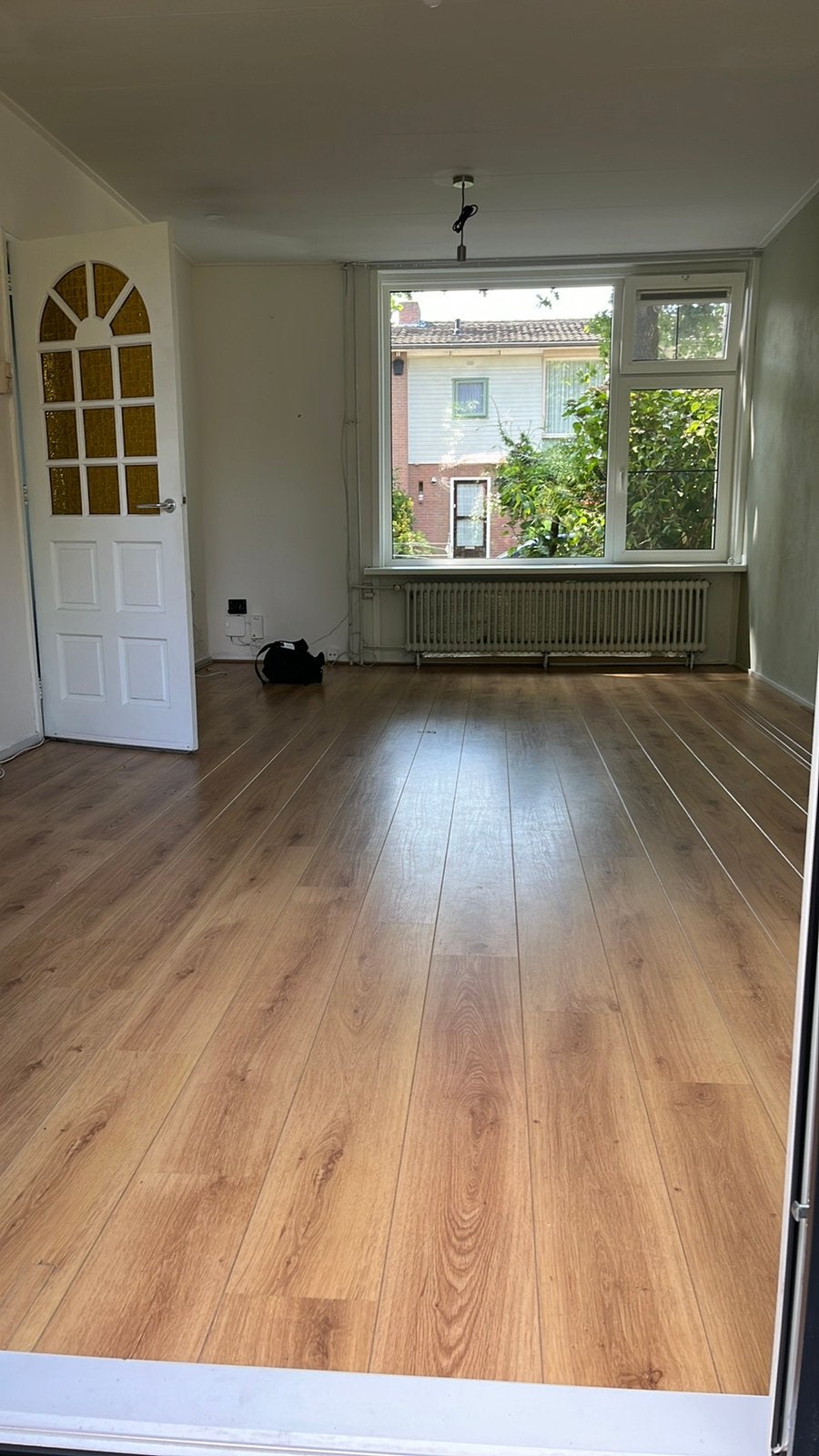 Laminaat ruim 25 m2, Ophalen, Gebruikt, Bruin, 25 tot 50 m²