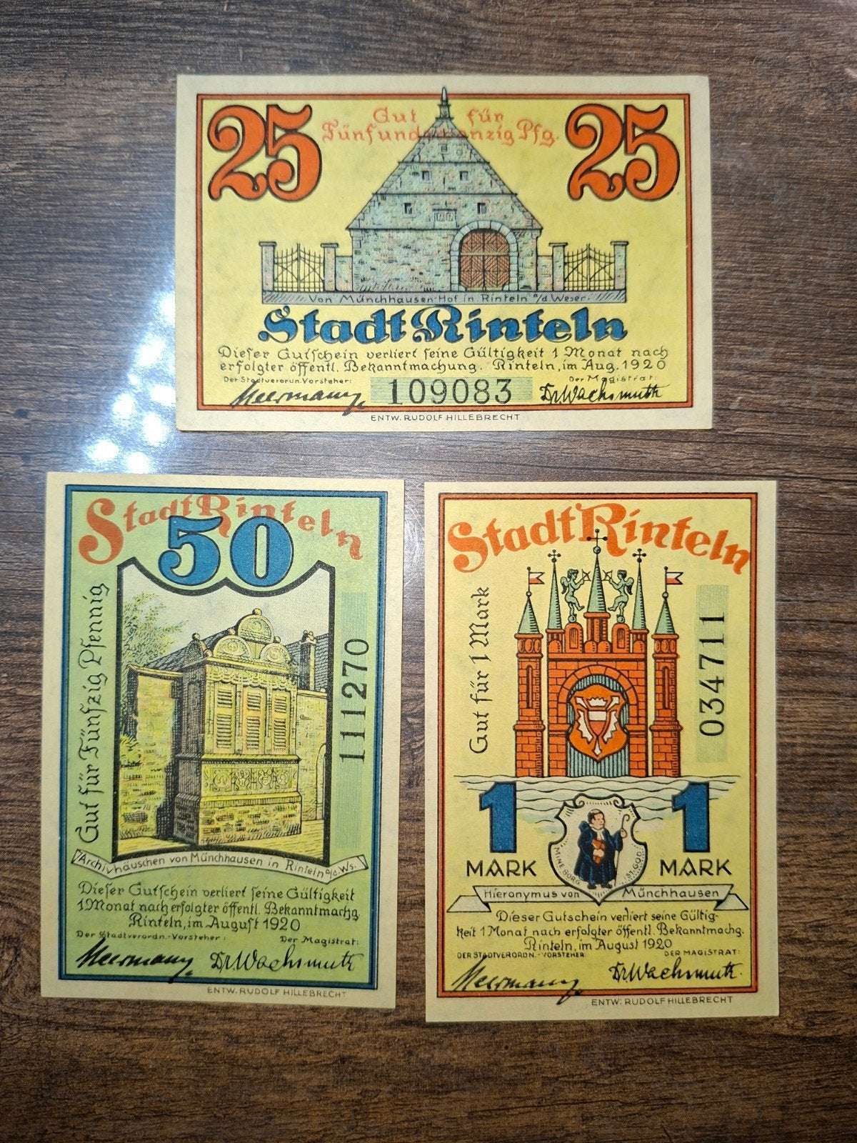 Duits Notgeld Rinteln Noodgeld, Ophalen of Verzenden, Duitsland