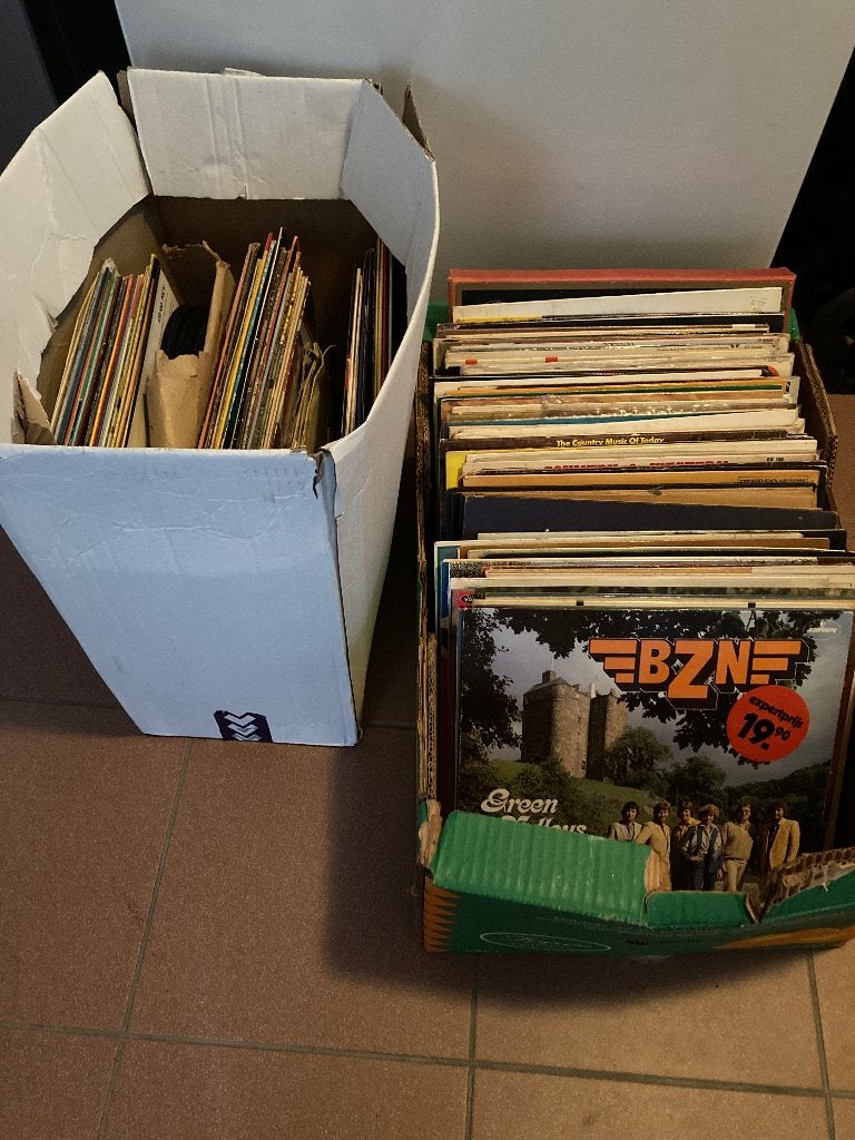 Lp’s en singels, Inclusief poster, LP, Gebruikt, Ophalen of Verzenden