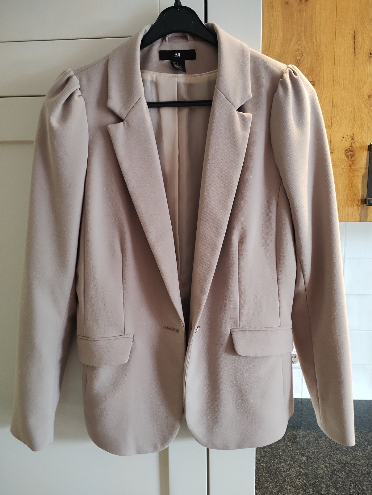 Colbert H&M taupe/oud roze, maat 40, Ophalen of Verzenden