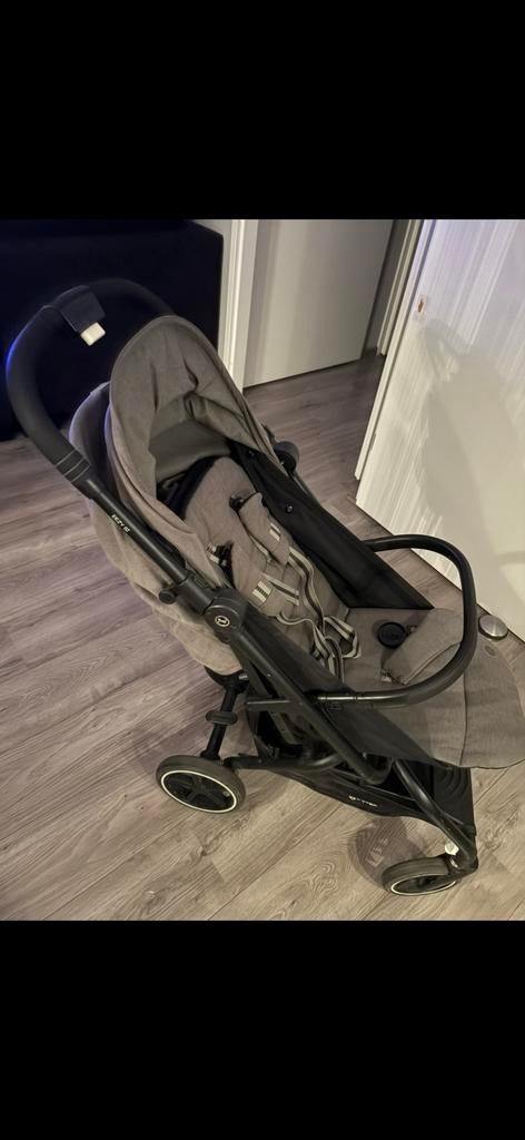 Cybex  Eezy S + kinderwagen grijs, Kinderen en Baby's, Buggy's, Ophalen, Gebruikt, Overige merken, Verstelbare rugleuning