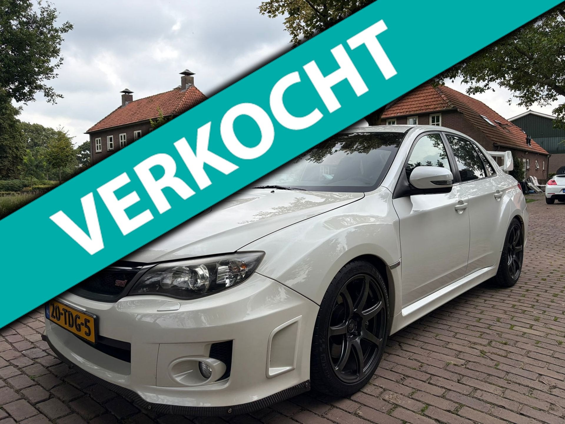 Subaru WRX STI 2.5 T Sport | Xenon | Parelmoer | Uniek | Spo, Auto's, Subaru, Euro 5, Gebruikt, Zwart, 4 cilinders