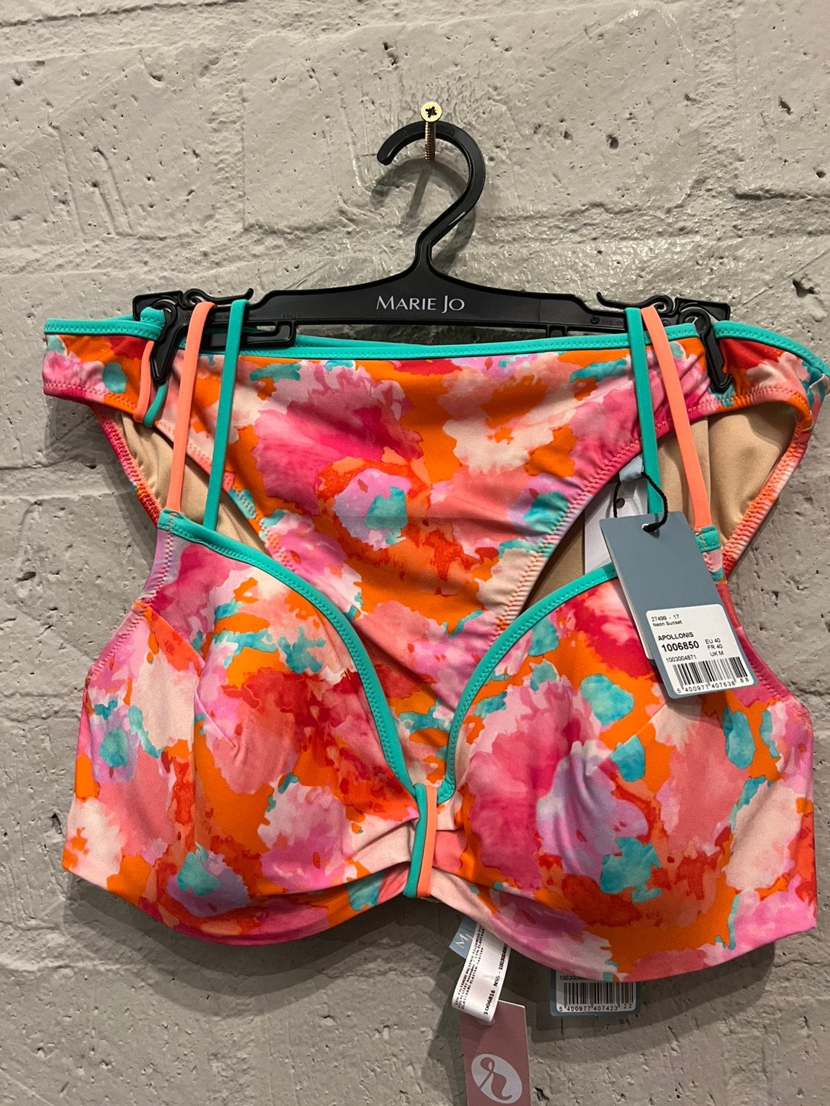 Marie Jo bikini 40D/ 80D slip 40 NIEUW!! Nu €45,-, Ophalen of Verzenden, Nieuw, Bikini