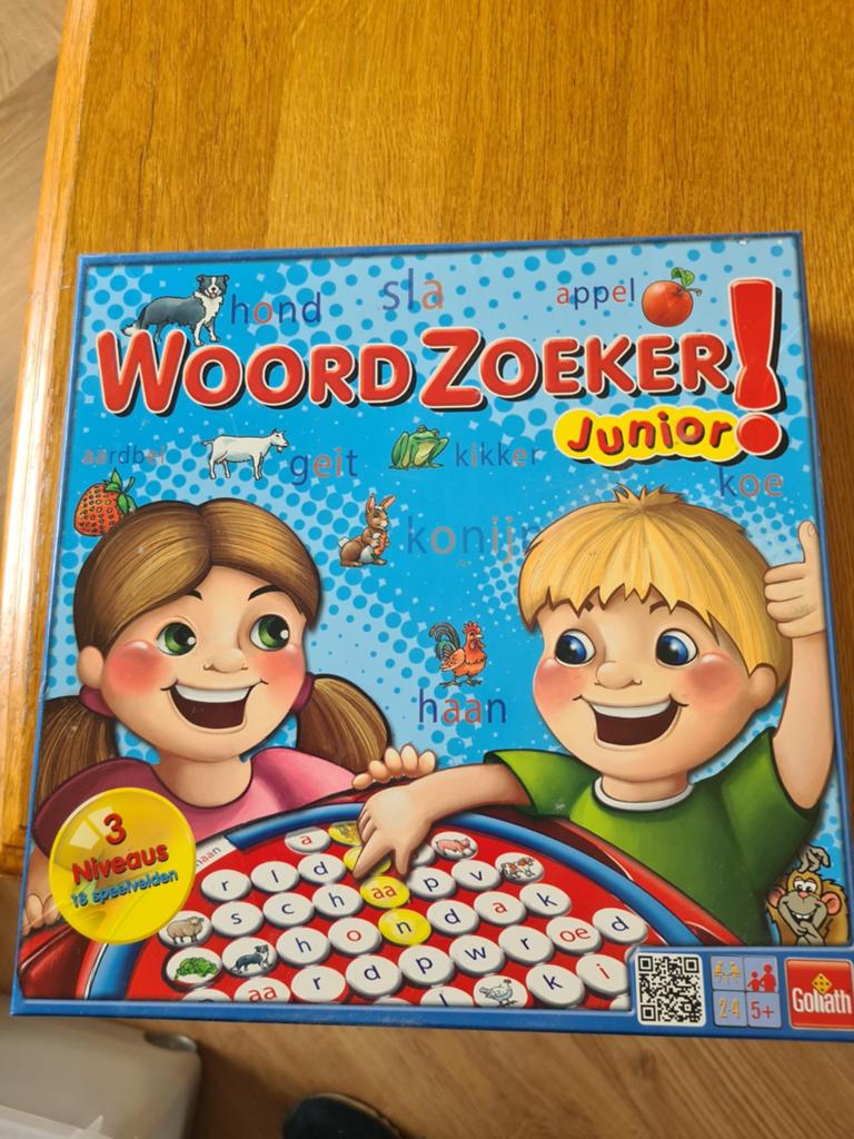 Woordzoeker junior, Kinderen en Baby's, Speelgoed | Educatief en Creatief, Ophalen of Verzenden, Zo goed als nieuw