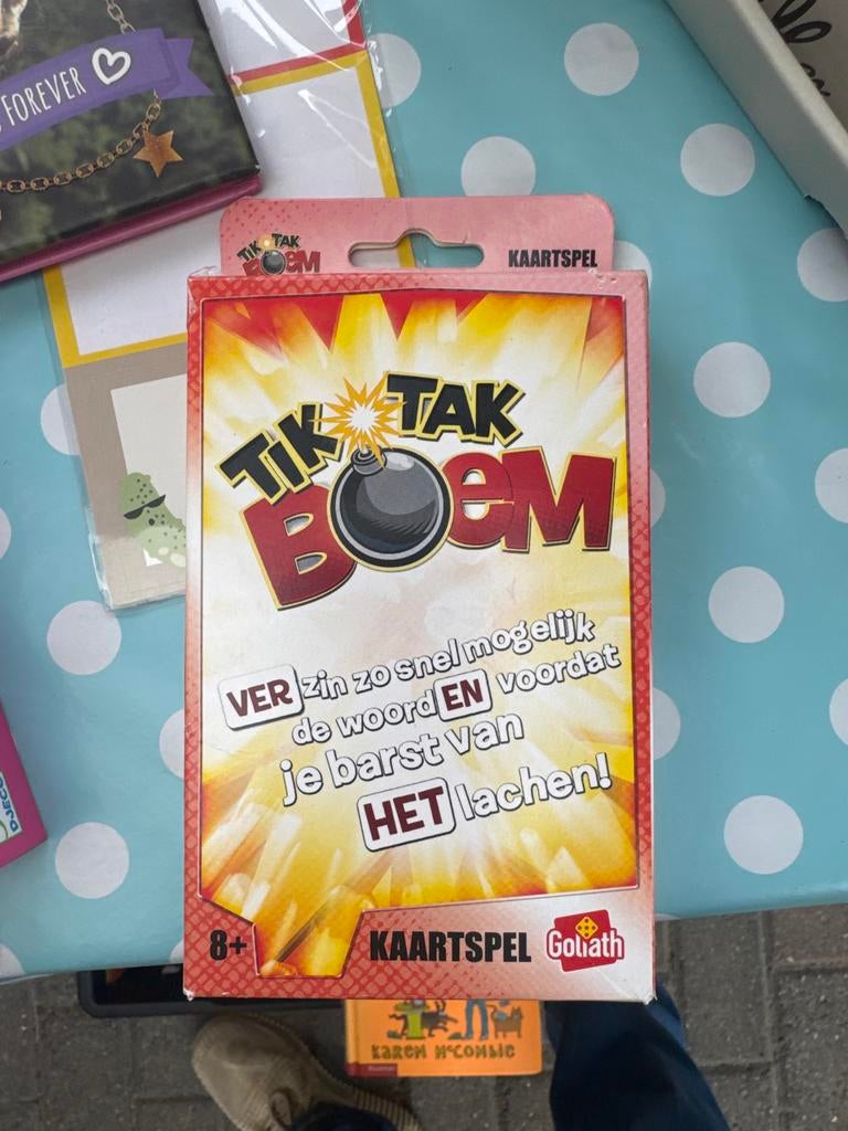 Tik Tak Boem Kaartspel - Goliath, Ophalen of Verzenden, Nieuw