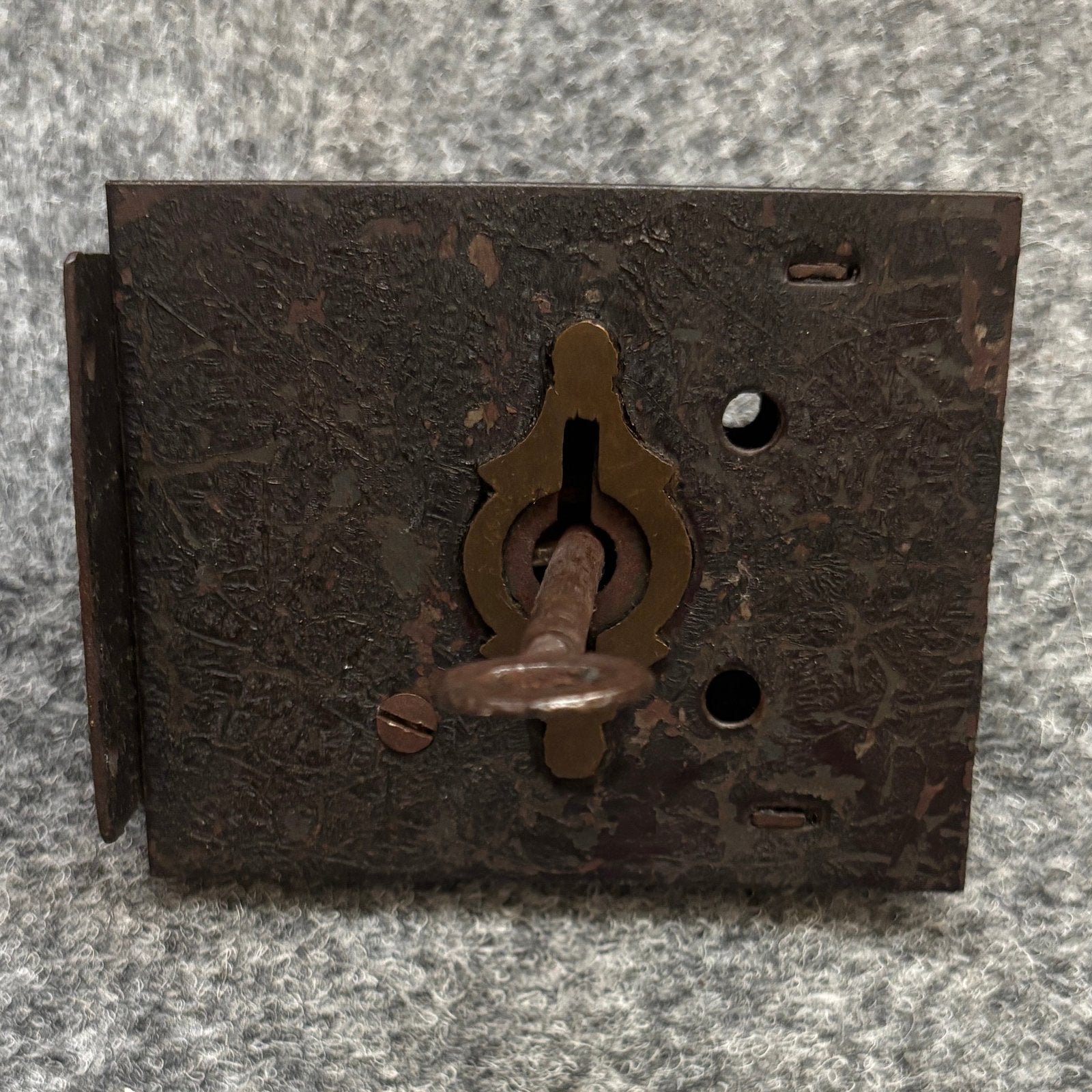 Oud slot met sleutel, Ophalen of Verzenden