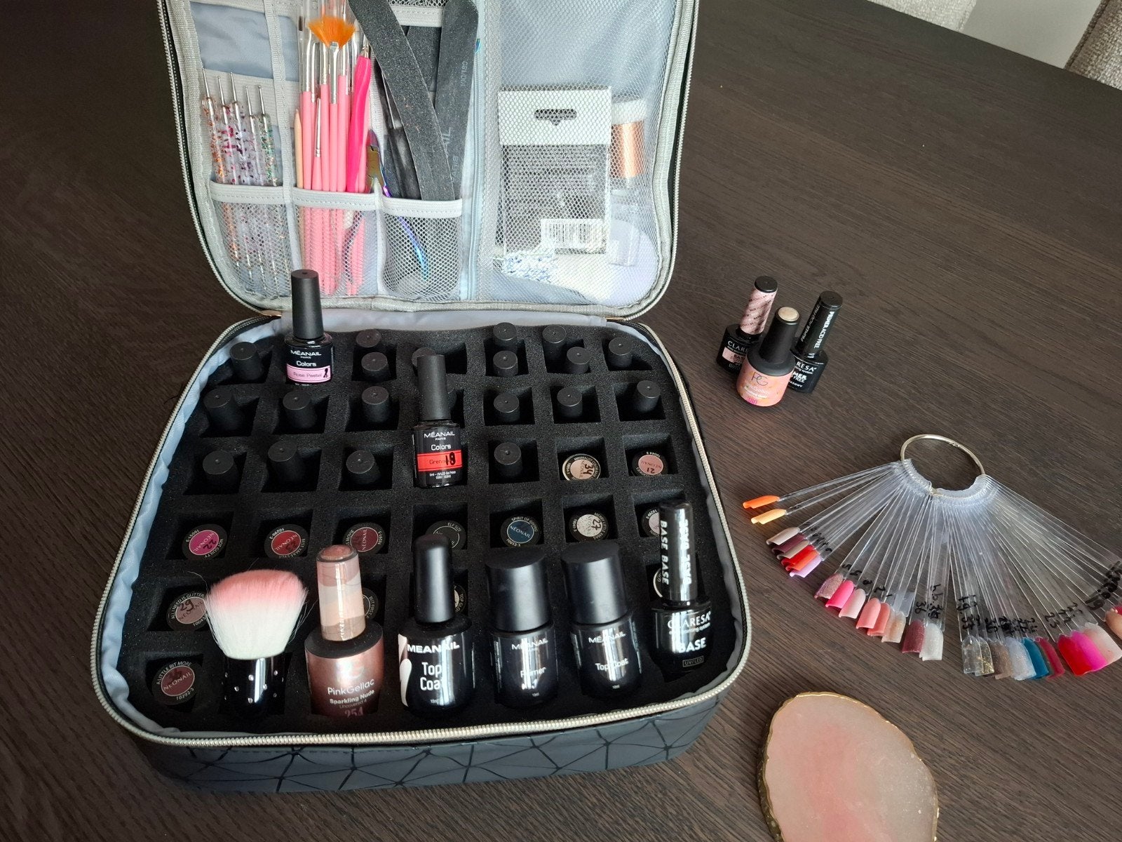 Complete Gellak Set inclusief tas, Ophalen, Zo goed als nieuw, Overige typen