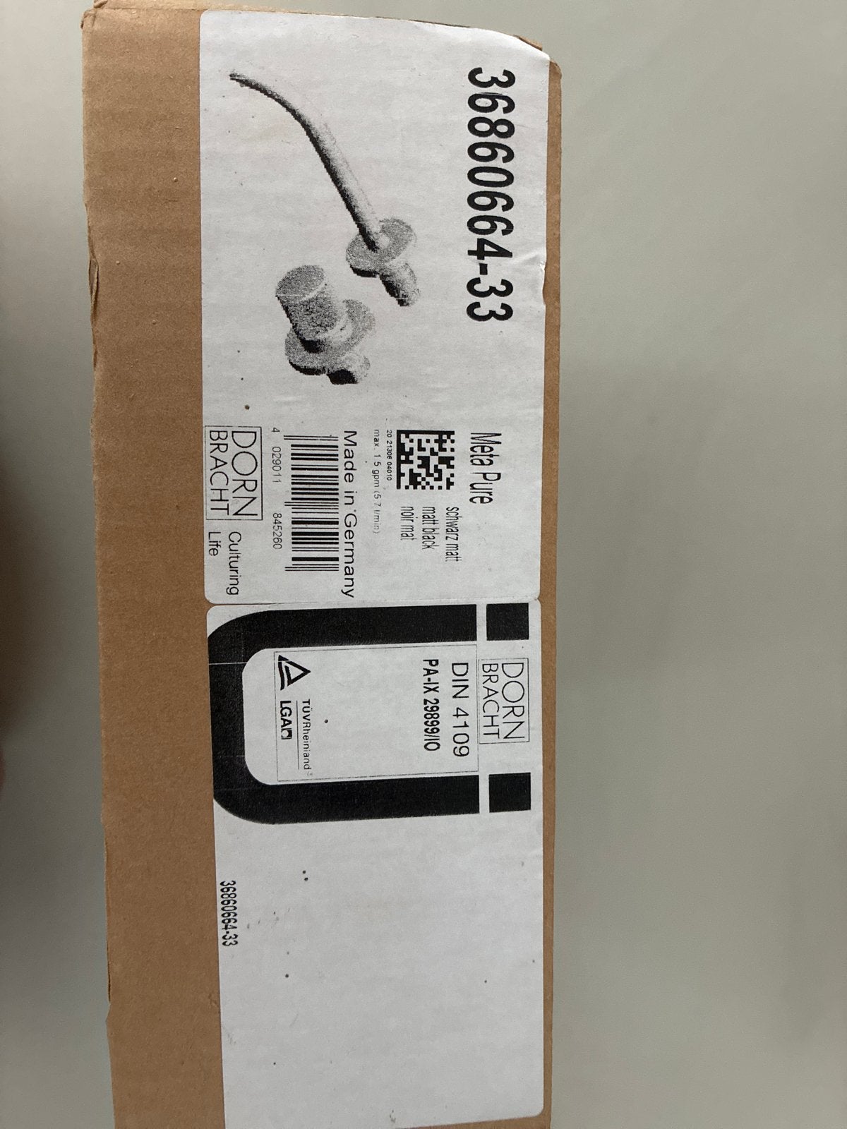 Dornbracht Meta.Pure Kraan - Nieuw in doos, Ophalen, Nieuw, Kraan