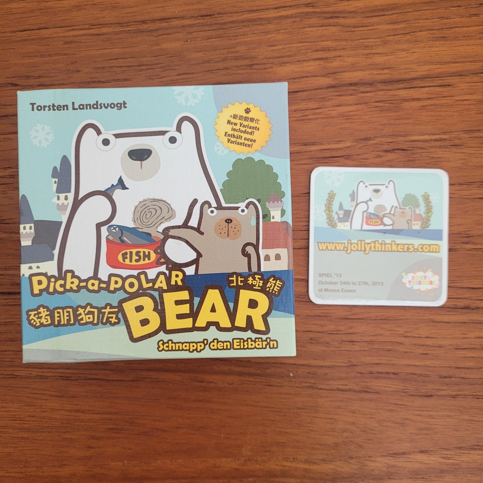Pick a Polar BEAR, Drie of vier spelers, Ophalen of Verzenden, Zo goed als nieuw, Devir