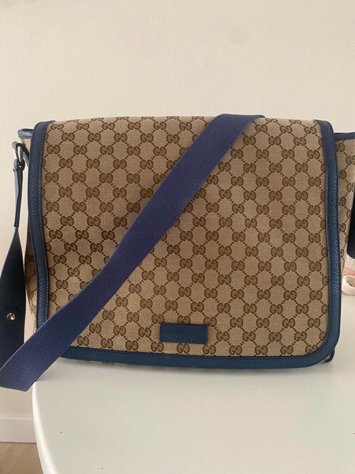 Gucci Luiertas met Verschoning Mat, Verzorgingstas, Gucci, Ophalen of Verzenden, Meerkleurig