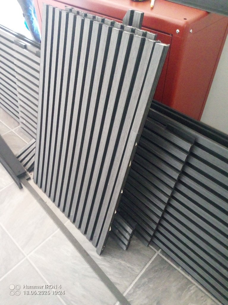lattenwand akoestische panelen, Huis en Inrichting, Woonaccessoires | Wanddecoraties, Ophalen, Zo goed als nieuw, Decoratieobject