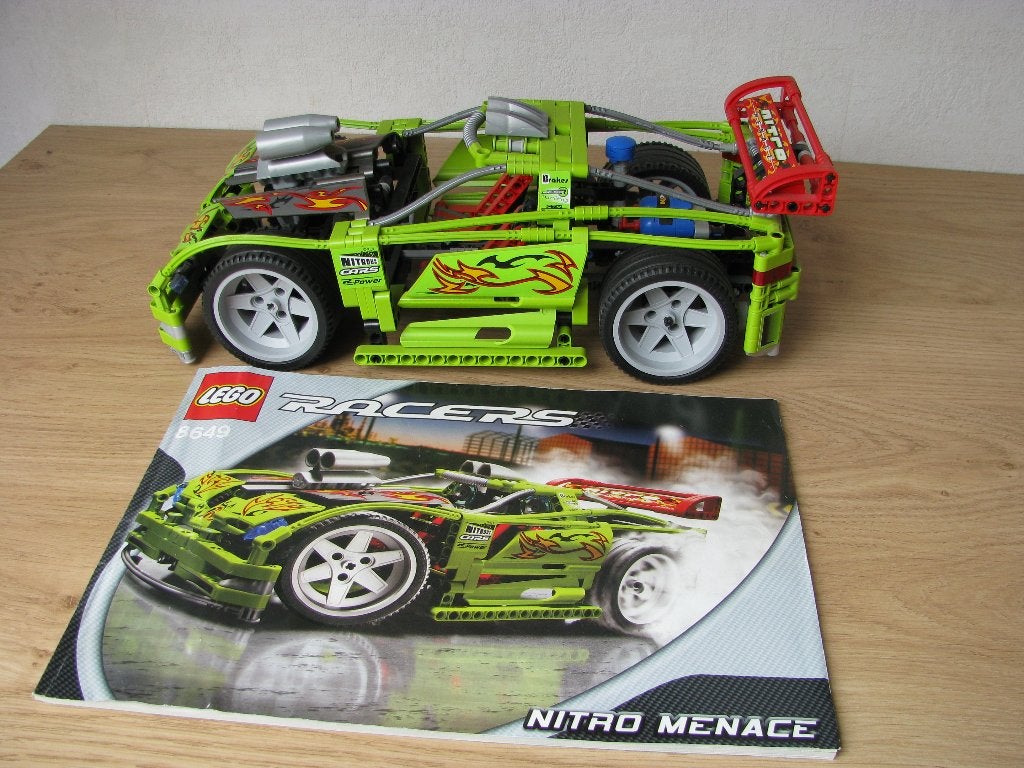 Lego Racers - 8649 - Nitro Menace, Ophalen, Lego, Compleet, Zo goed als nieuw