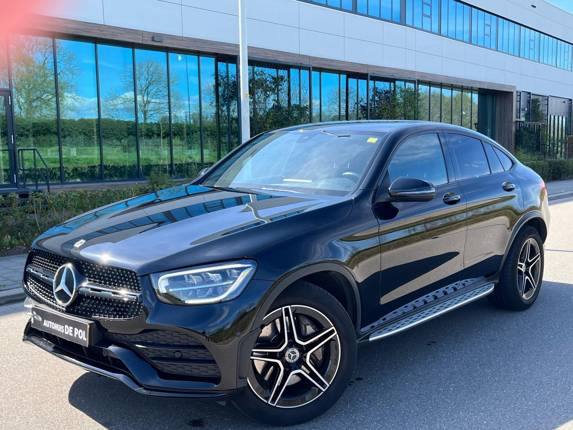 Mercedes-Benz GLC-klasse Coupé 200 4MATIC AMG line Facelift, Automaat, Gebruikt, 4 cilinders, 2000 kg