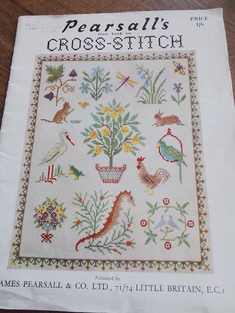 Pearsall cross stitch, Hobby en Vrije tijd, Ophalen of Verzenden, Zo goed als nieuw, Handborduren, Patroon