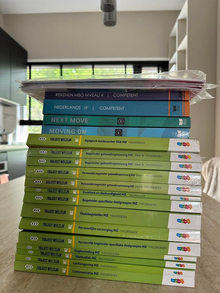 MBO Boekenpakket: Welzijn, Nederlands, Rekenen, Engels, Boeken, Ophalen of Verzenden, Gamma, Zo goed als nieuw, MBO