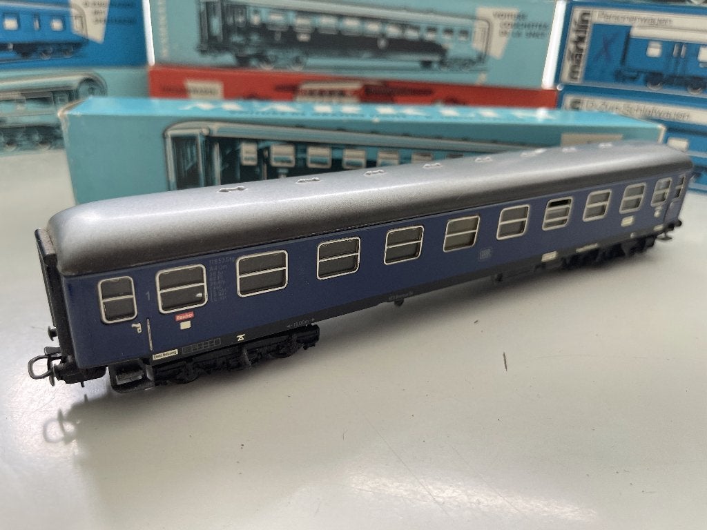 Märklin H0 4027 Personenwagon DB Duitsland D-wagon 1e kl OVP, Wisselstroom, Gebruikt, Wagon, Ophalen of Verzenden