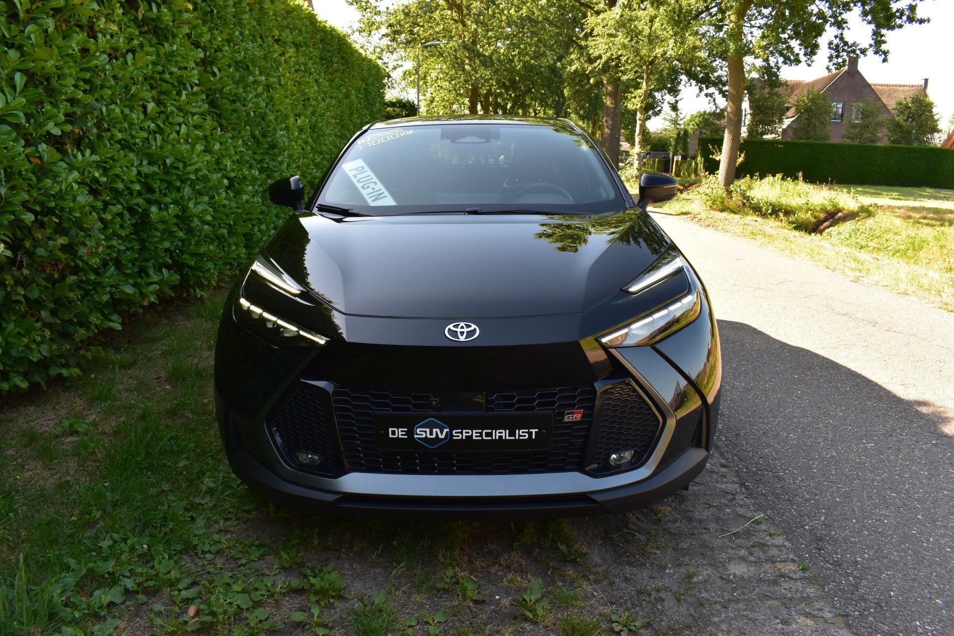 Toyota C-HR 2.0 Plug-in Hybrid 220 GR SPORT PANO FULL!, Auto's, Toyota, Automatische klimaatregeling, Euro 6, 4 cilinders, Zwart