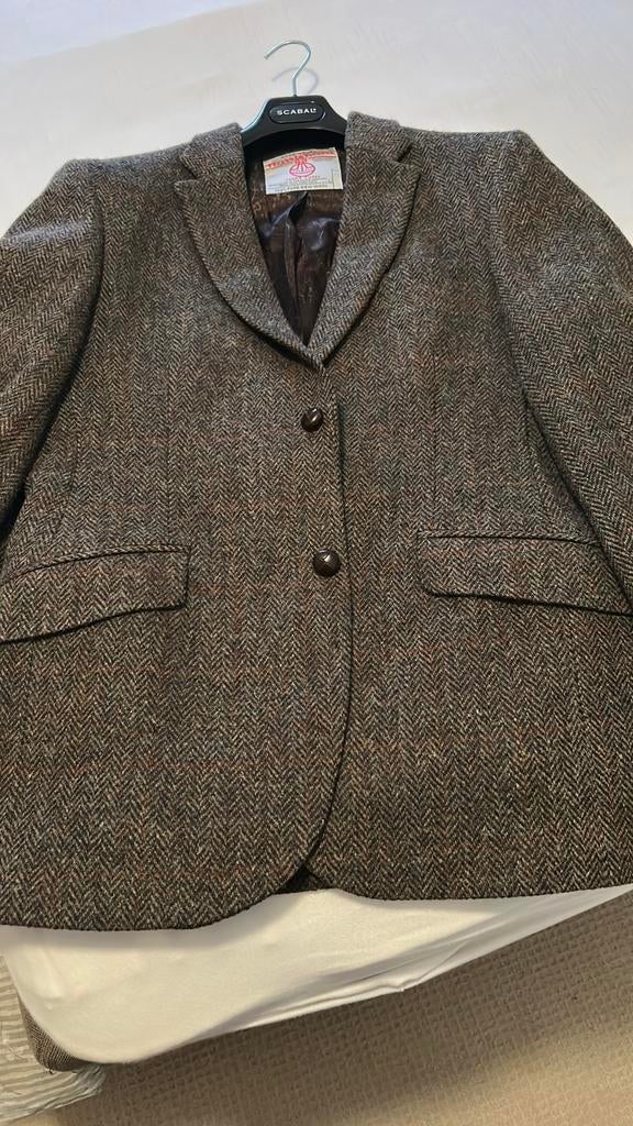 Harris tweed kolbert, Kleding | Heren, Ophalen of Verzenden, Nieuw, Maat 48/50 (M), Groen