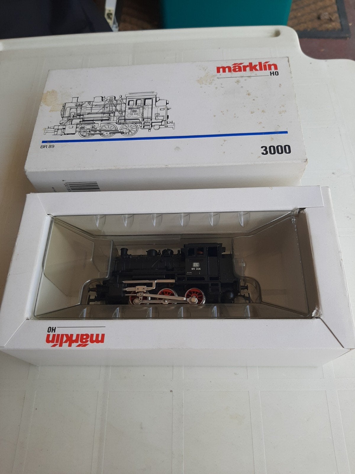 Märklin locomotief BR 89 3000 H0, Ophalen, Wisselstroom, Gebruikt, Locomotief