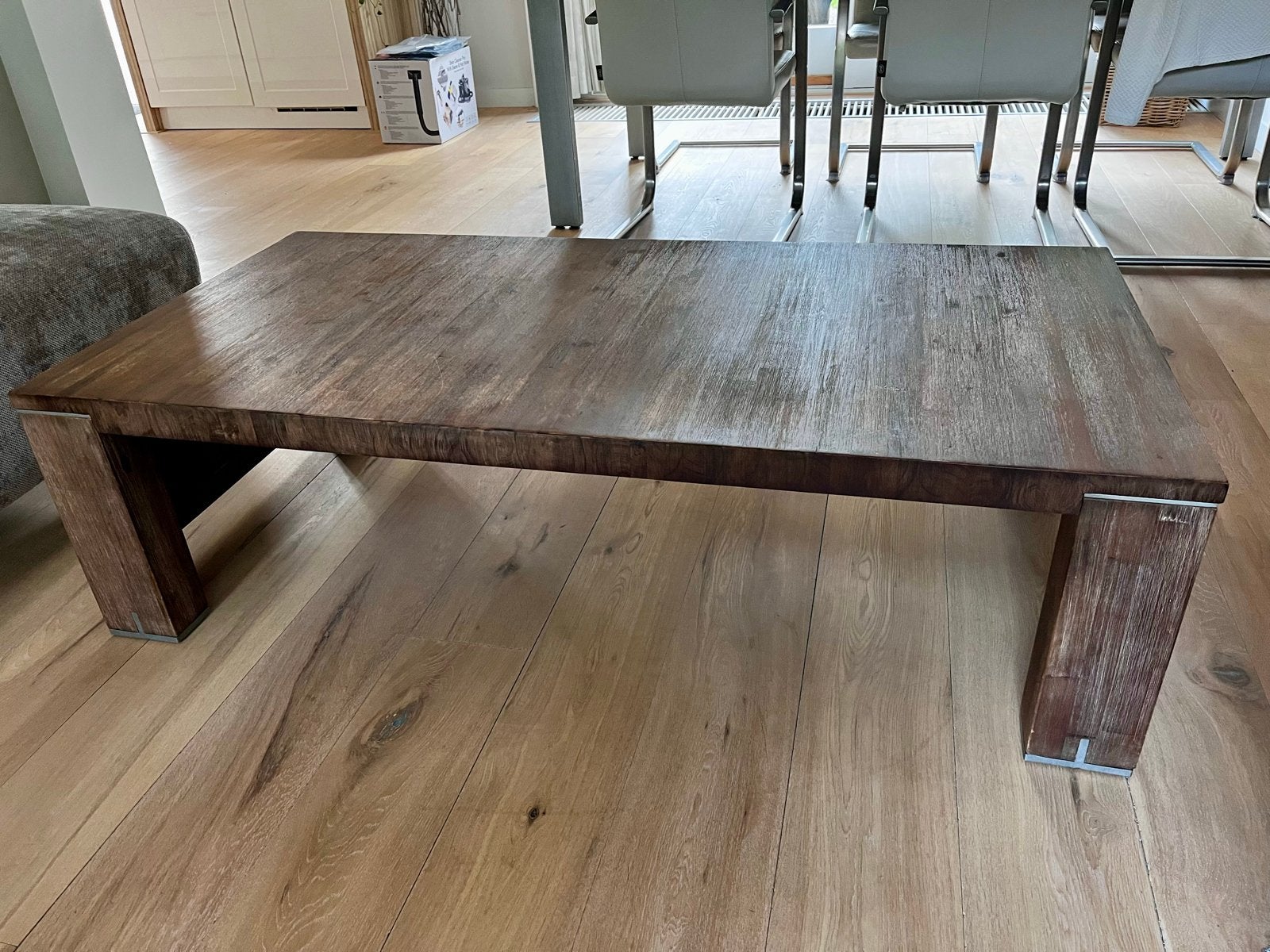 Salontafel Henders & Hazel - 140x70 cm - Gebruikt, Ophalen, Gebruikt, 100 tot 150 cm, 50 tot 100 cm
