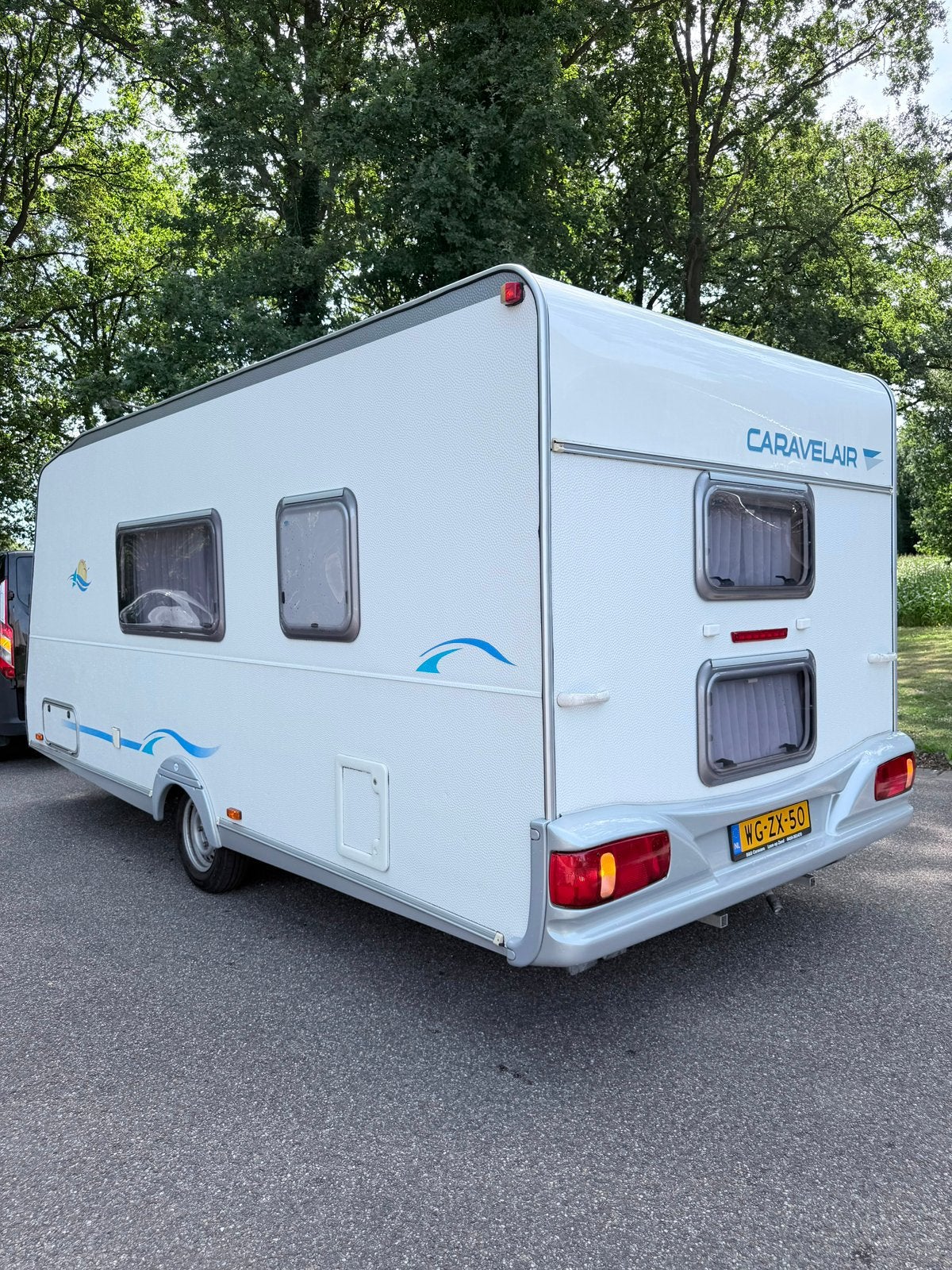 Nette Caravelair 500 Caravan met stapelbed !, Dwarsbed, Bedrijf, Treinzit, Caravelair